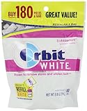 UPC 022000014252 product image for Orbit Chewing Gum White Bubblemint, 180-Count 8.8oz | upcitemdb.com