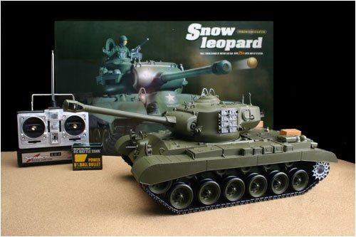 Radio Control Tank - RC Remote Control Snow Leopard 