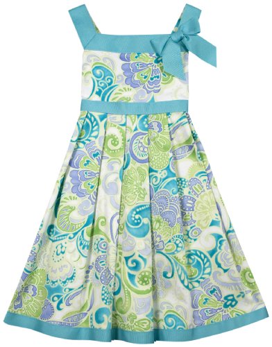 Sweet Heart Rose Girls 2-6x Cotton Sateen Dress