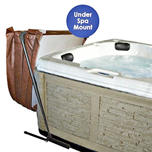 Cover Lifter Caddy Spa Hot Tub - Strong Spas Cover Rock-It Cover Lift Easy Off, Easy On - Powder-Coated Aluminum - Fits Most Spa Sizes up to 96" - Made in the USA