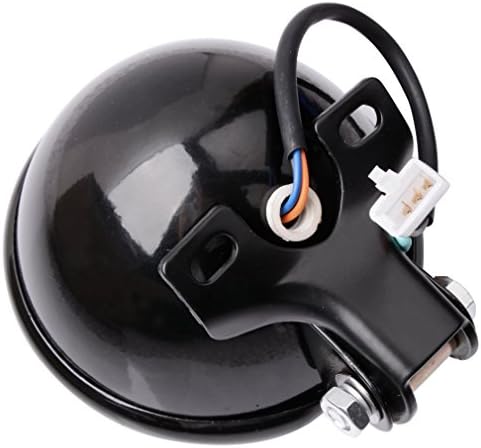 Aimeechow Black 5" LED Front Head Light with Bracket For Motorcycle Harley Cruiser Softail Dyna