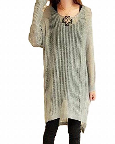 (トーアソーア) toasoa トップス レディース 透かし ニット チュニック セーター 薄手 ゆったり