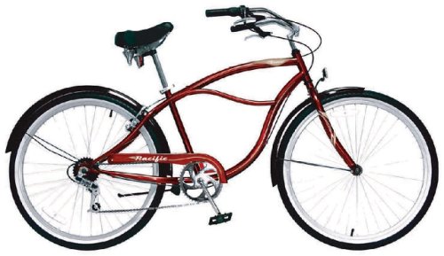 Pacific Shorewood Men's 26-Inch Cruiser Bike