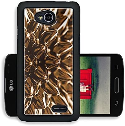 Liili Premium LG Optimus L70 Dual Aluminum Snap Case Photo of an interesting colorful chemical ferrofluid 29371206