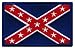 Confederate Blue Flag Embroidered Patch Iron-On Civil War Rebel Uniform Military Emblem