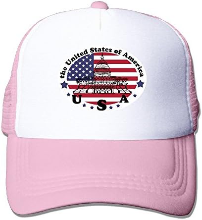 Printing Adult Unisex Americana Collection Parliament Hill 100% Nylon Mesh Caps One Size Fits Most Adjustable Mesh Cap