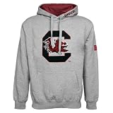 NCAA South Carolina Gamecocks Ash Automatic Hoody Sweatshirt
