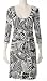 ＊新着＊※SALE/セール※three dots GEO ZRBRA PRINTED DRESS / スリードッツ : 長袖ワンピでAmazonアフィリエイトツール