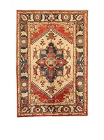 Design Community By Loomier Alfombra Ozbeki Ghazni Heriz (Rojo/Multicolor)