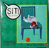 SiT! Dogs on Chairs Jigsaw Puzzle "Dodger" the Jack Russell Terrier