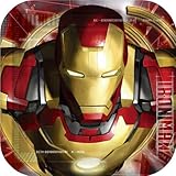 Iron Man 3 Small Paper Plates (8ct)