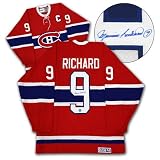 Maurice Rocket Richard Montreal Canadiens Autographed/Hand Signed Jersey