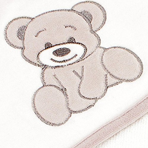 Imagen principal de Conjunto de 2 piezas albornoz 'Pastelito' Tallas albornoz TU - A partir del naciemiento - Kinousses