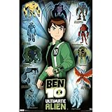 (22x34) Ben 10 Grid TV Poster Print