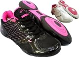 from Pineapple PINEAPPLE STUDIOS BLACK /PINK & WHITE / PINK DANCE FITNESS TRAINERS