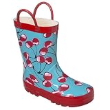 Children's Uriah Cherry Rain Boots - Multicolor