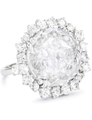 Suzanne Kalan "Vitrine Startburst" White Topaz White Sapphire Ring