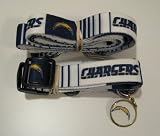 San Diego Chargers Pet Accessories Set - Medium (6' Leash, Collar, and ID Tag)