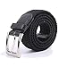 Canvas Elastic Fabric Woven Stretch Multicolored Braided Belts