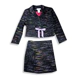 Malley Too - Girls Skirt Suit, Black, Purple