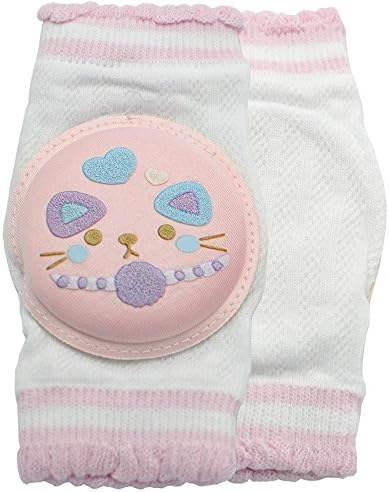 New Kid Baby Mesh Crawling Anti-slip Knee Pads Toddler Elbow Pads 805702 Pink