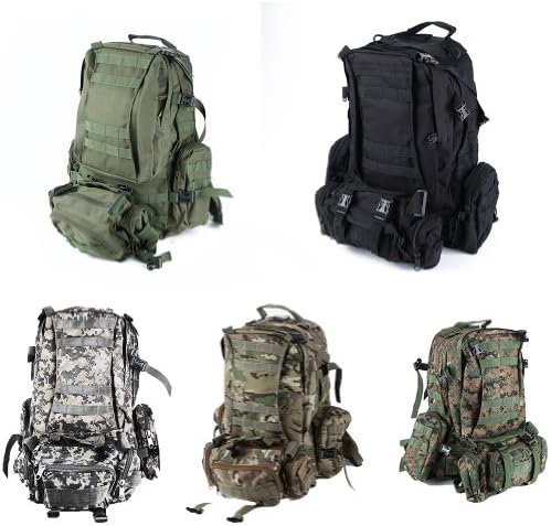 WXBUY Large Outdoor Molle Assault Tactical Backpack Military Rucksack Backpack Bag USA