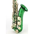 Cecilio Green Lacquer w/ Gold Accents Tenor Saxophone w/ Case and Accessories
