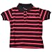 Bio Kid Party Polo Shirt - Black & Radio Pink Y/D Stripe - 1 Ps Pack RS.306.00