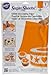 Wilton Solid Orange Sugar Sheet- Discontinued By Manufacturer