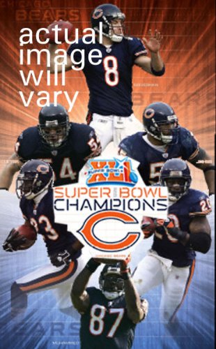 Chicago Bears Super Bowl XLI Champions Poster