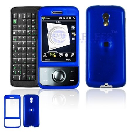 HTC Touch PRO CDMA Cell Phone dark Blue Solid Protective Case Faceplate Cover