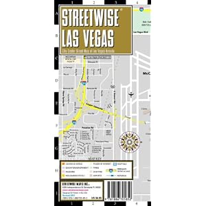 Streetwise Las Vegas Map - Laminated City Center Street Map of Las Vegas, Nevada by Streetwise Maps