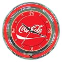 Coca Cola Neon Clock - Black (14")