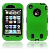 Body Armor for iPhone 3G / 3GS - Green & Black