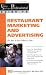 The Food Service Professional Guide to Restaurant Marketing and Advertising: For Just a Few Dollars a Day (The Food Service Professional Guide To Series 3) (The Food Service Professionals Guide To)