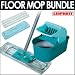 Leifheit Profi Floor Mop, Micro Duo Pad and Profi Compact Mop Press Bundle