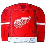NHL Detroit Red Wings Jersey Shaped Mouse Pad