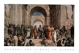 Rare Raphael School Of Athens Poster ART Art Huge - 24 x 36