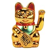 Winkekatze MANEKI NEKO 6 / 16cm gold