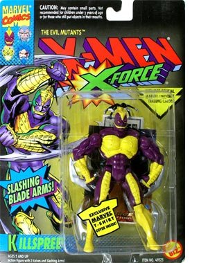  The Evil Mutants X-Men X-Force "Killspree" Action Figure