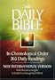 The Daily Bible: New International Version: With Devotional Insights to Guide You Through God's Word