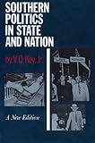 ISBN 9780870494352 product image for Southern Politics in State and Nation | upcitemdb.com