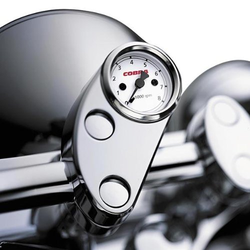Cobra Bolt-On Tach Kit Chrome 01-1619 Cobra Bolt-On Tach Kit Chrome 01-1619