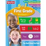 Fisher Price First Grade Workbook Book 1 book cover