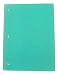 Carolina Pad Studio C Wide Ruled Spiral Notebook ~ All A Flutter (Turquoise; 8