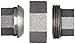 Anvil 8700162954, Malleable Iron Pipe Fitting, Union, 1/2