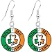 Ireland Kiss Me I'm Irish Earrings