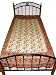Ethnic Cotton Bedspread Khaki Red Elephant Print Indian Bedding Twin Throw