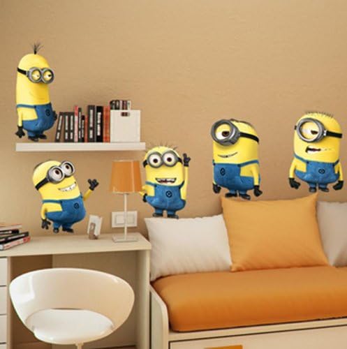 Despicable Me 2 Wall Stickers Vinyl Art Decals Room Kid Decor Minions Removable