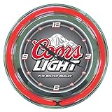 IMAGE OF Coors Light 14 Neon Wall Clock